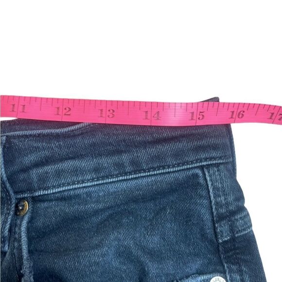 Agolde 90s Pinch Waist High Rise Straight in Crushed Black Size 31 - Picture 7 of 9